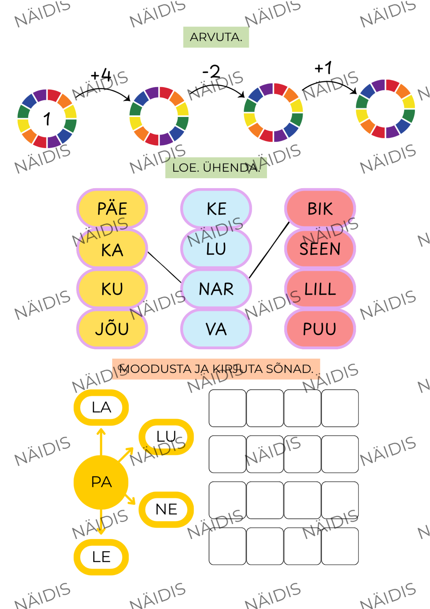 Kooliks valmis – näidis 2