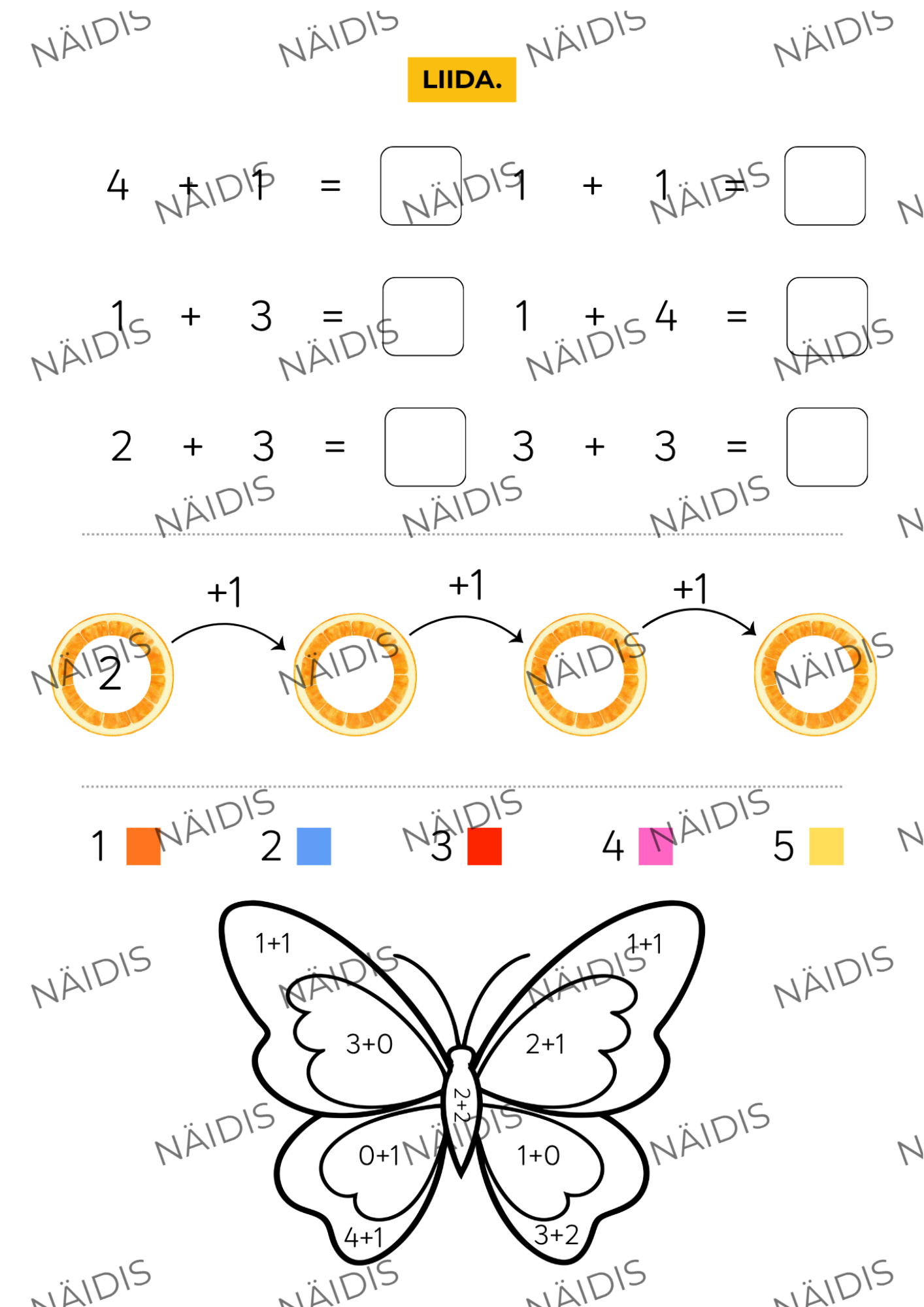 Numbrimaa – näidis 5