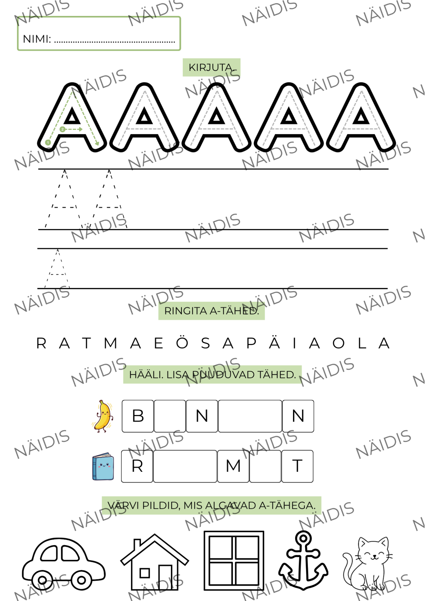Tähemaa – näidis 2