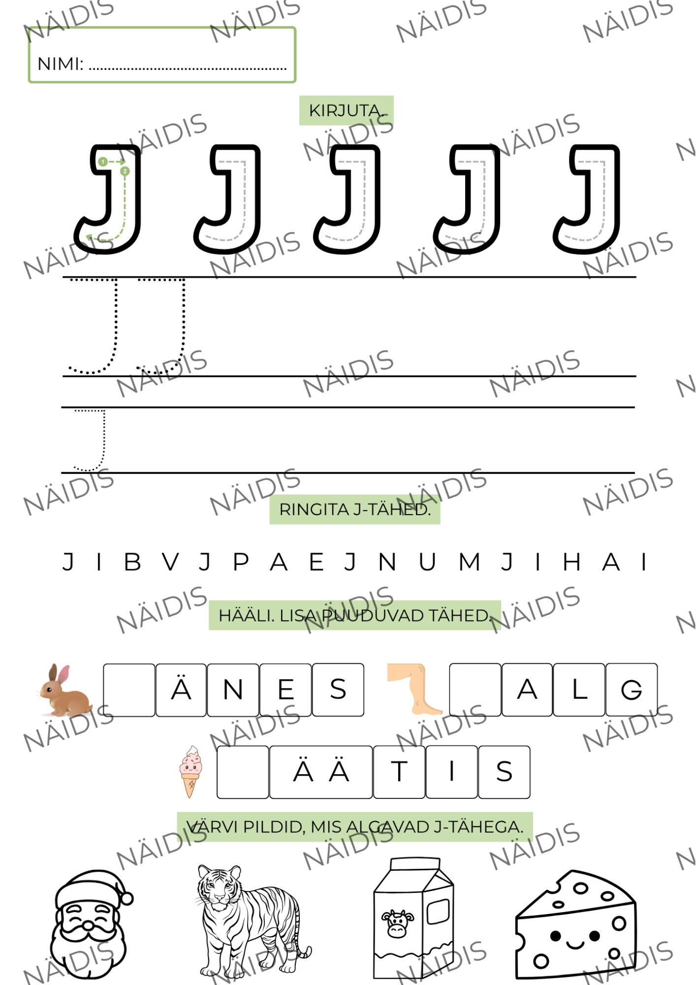 Tähemaa – näidis 4